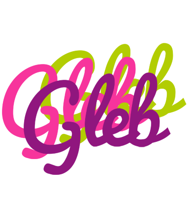 Gleb flowers logo