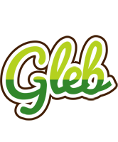 Gleb golfing logo