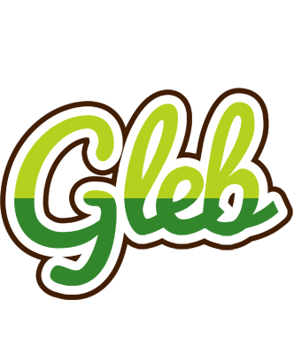 Gleb golfing logo