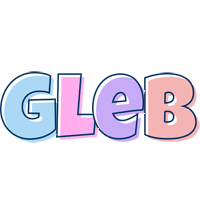 Gleb pastel logo