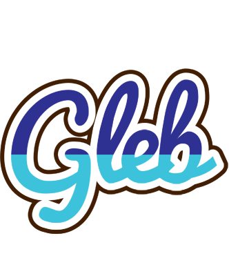 Gleb raining logo