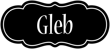 Gleb welcome logo