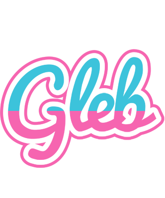 Gleb woman logo