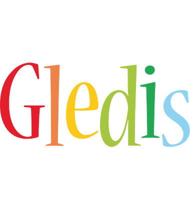 Gledis birthday logo
