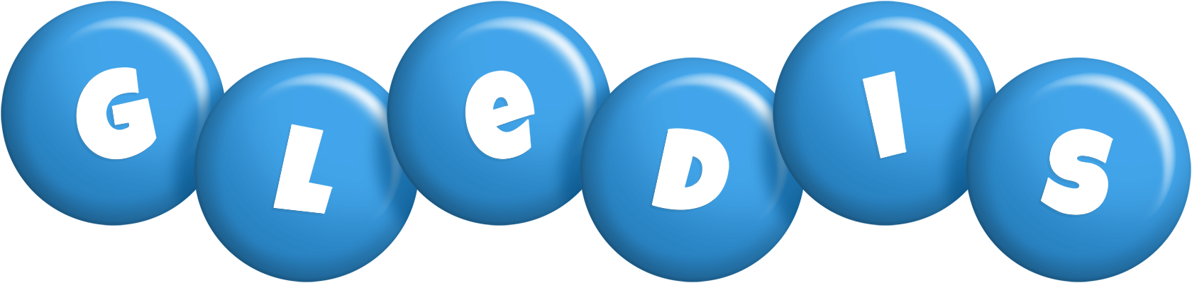 Gledis candy-blue logo