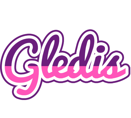 Gledis cheerful logo