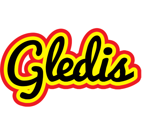 Gledis flaming logo