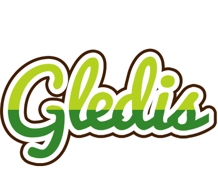 Gledis golfing logo