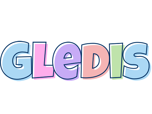 Gledis pastel logo