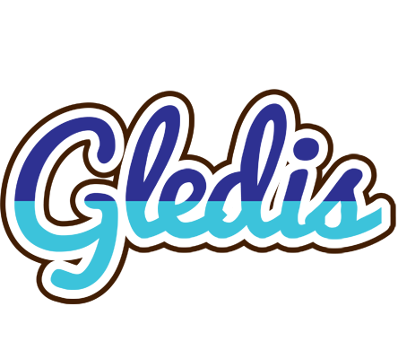 Gledis raining logo