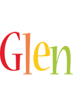 Glen birthday logo