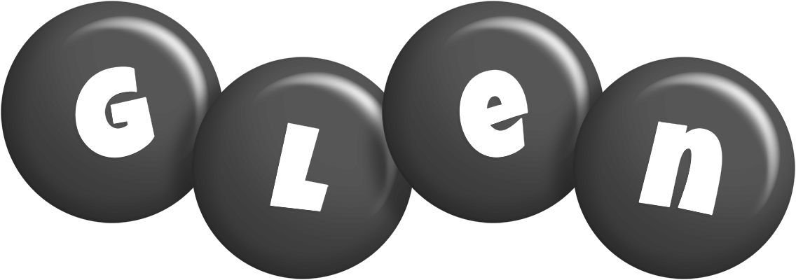 Glen candy-black logo