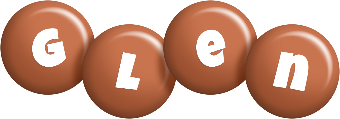 Glen candy-brown logo