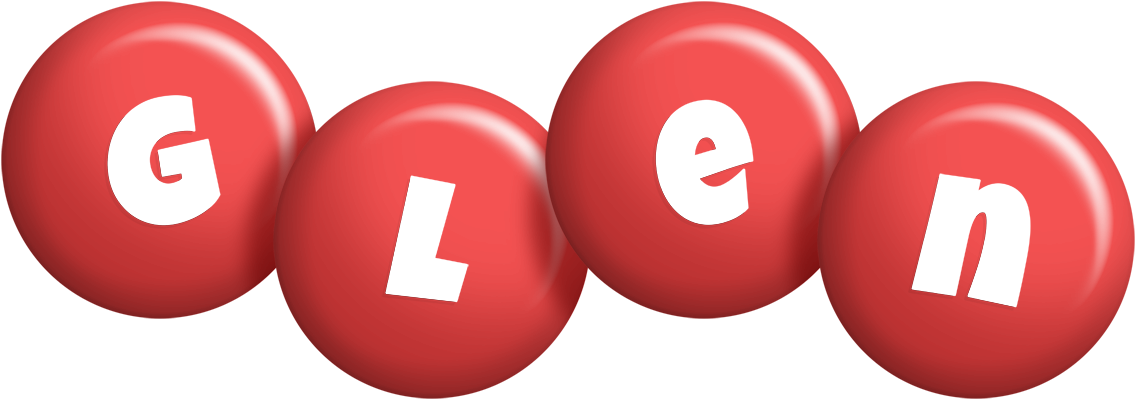 Glen candy-red logo