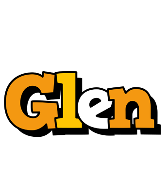 Glen cartoon logo