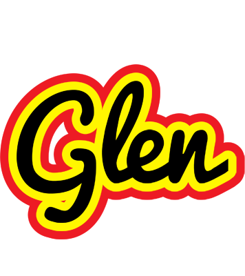 Glen flaming logo