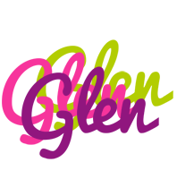 Glen flowers logo