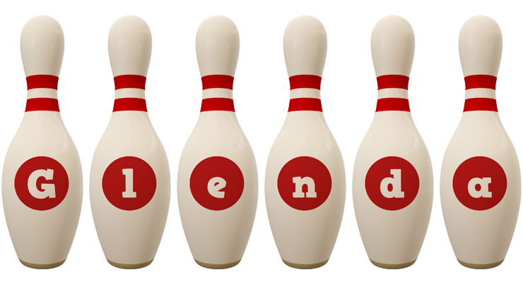 Glenda bowling-pin logo