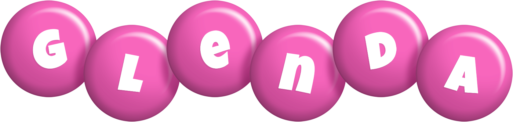 Glenda candy-pink logo