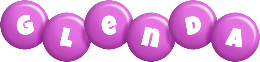 Glenda candy-purple logo
