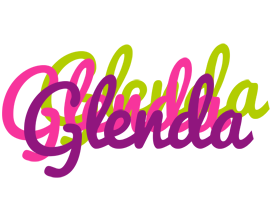 Glenda flowers logo