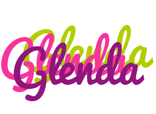 Glenda flowers logo