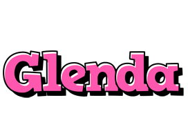 Glenda girlish logo