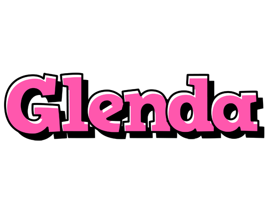 Glenda girlish logo