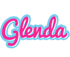 Glenda popstar logo