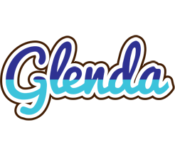 Glenda raining logo