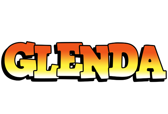 Glenda sunset logo