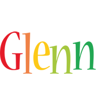 Glenn birthday logo