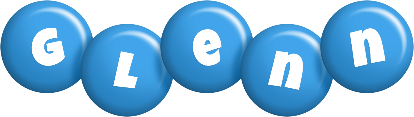 Glenn candy-blue logo