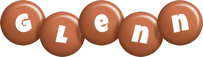 Glenn candy-brown logo