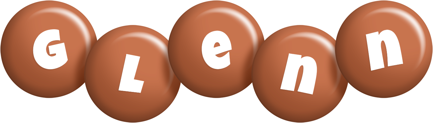 Glenn candy-brown logo