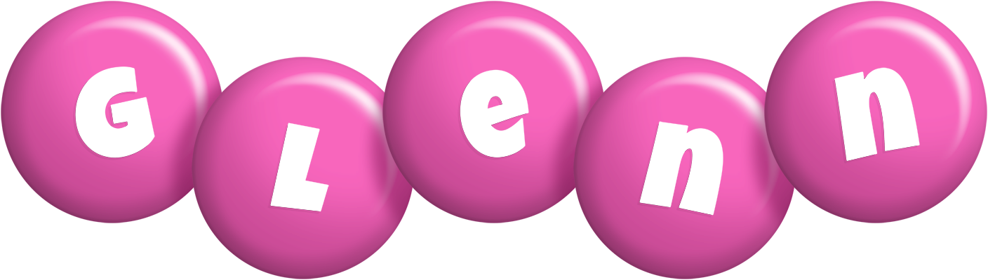 Glenn candy-pink logo