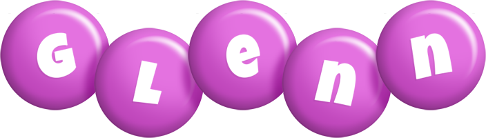 Glenn candy-purple logo