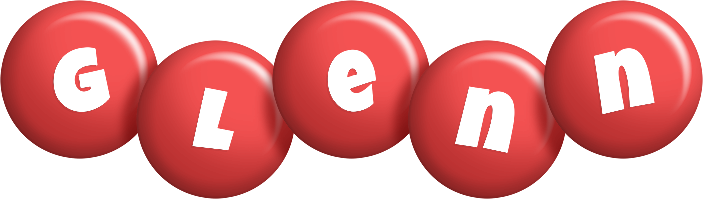 Glenn candy-red logo
