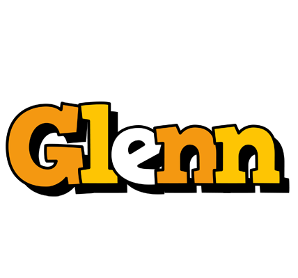 Glenn cartoon logo