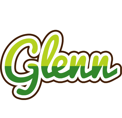 Glenn golfing logo