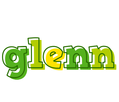 Glenn juice logo
