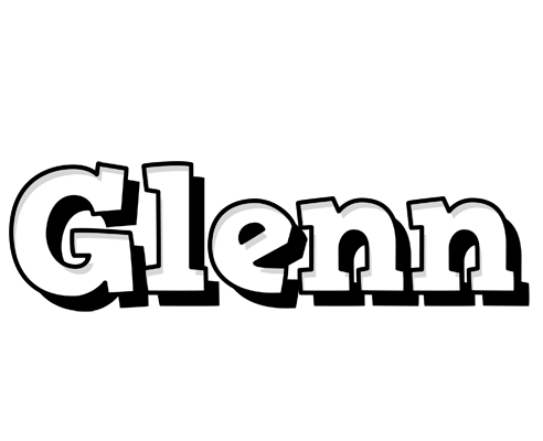 Glenn snowing logo