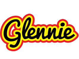 Glennie flaming logo