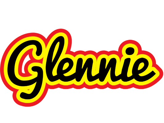 Glennie flaming logo