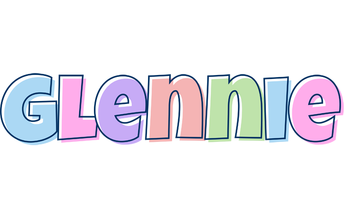 Glennie pastel logo