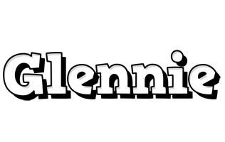 Glennie snowing logo