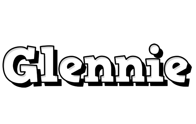 Glennie snowing logo