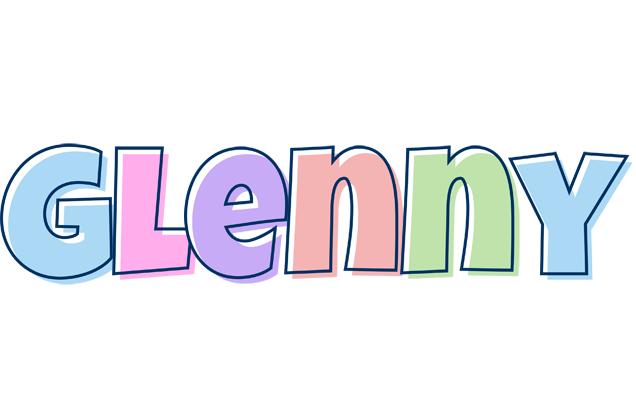 Glenny pastel logo