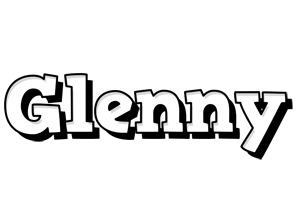 Glenny snowing logo