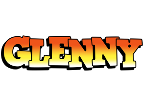 Glenny sunset logo